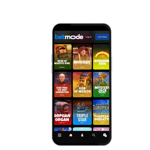 Betmode casino register